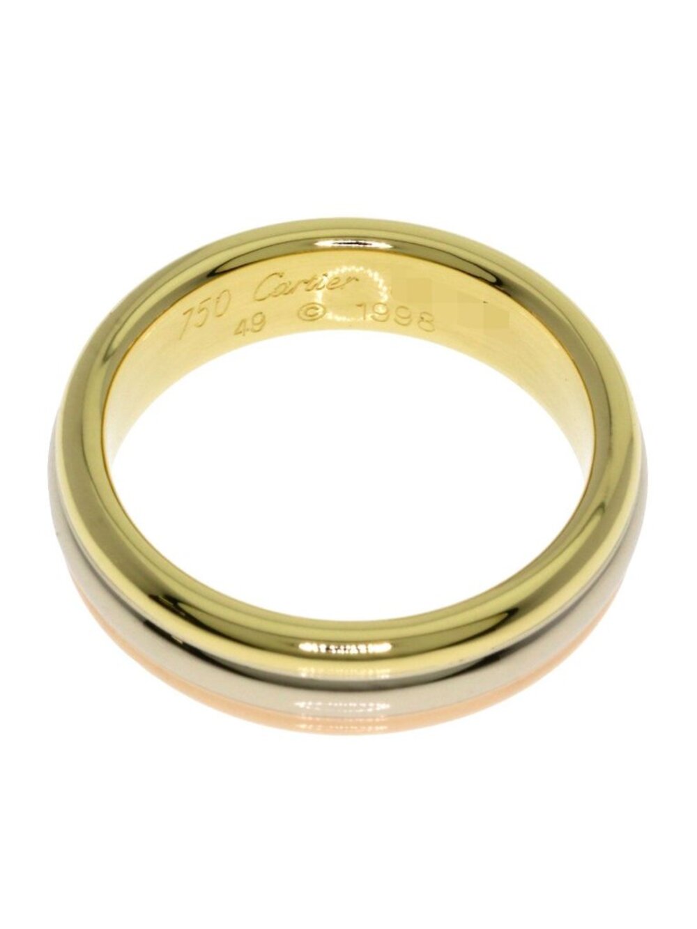 Cartier Three Color 49 Ring - Picture 5 of 8